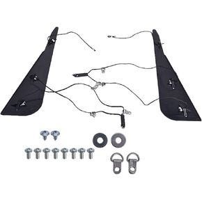 labwork Convertible Top C Column Roof Repair Kit Replacement for BMW Cover E46 325Ci 330Ci M3 2000-2006 54317135351