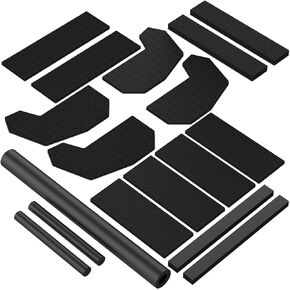Hardtop Foam Blocker Seal Kit for Jeep Wrangler JK Unlimited 2007-2017，Replaces PN# 68026937AB，OE style 17 Pieces Set