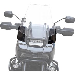 Fairing Air Deflectors Side Wings Windscreen for Pan America 1250, Wide Side Windshield Side Cover Shield for Harley Pan America 1250 ADV PANAMERICA 1250S Special 2021 2022 Accessories（2PCS）