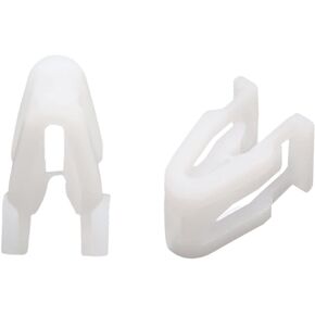 uxcell Plastic Fasteners Auto Car Trim Instrument Panel Dashboard 20PCS White