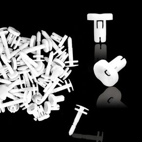 20Pcs Door Panel Retainer Clips OEM 15960325 Replace LH LHS Nylon Clip Plastic Retainers Fasteners Push Type Push Pin Screws Compatible with Chevy Suburban Tahoe C1500 C2500 C3500 K1500 K2500 K3500
