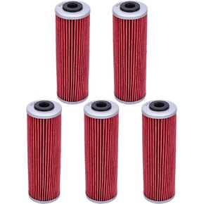 5pcs HF650 Oil Filter Replacement for KTM 1290 Super Adven/ture R/S/T 2015-2022 for Adventure 790 890 950 990 1050 1090 1190