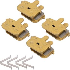 VGEBY Bike Brake Pads 4 Sets Disc Brake Pads Metal Mountain Bike Brake Pads for M355 M446 Bike Accessories Sportinggoods and Spare Parts