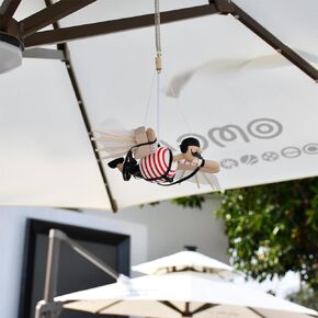 ديكور غرفة متنقلة للأطفال، ديكور منزلي معلق مصنوع يدويًا، ديكور جمالي للحديقة والفناء والتخييم، ديكور فريد من نوعه للحديقة والفناء والتخييم في الخارج، ديكور منزلي خشبي مصنوع يدويًا in Kuwait