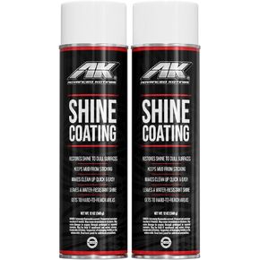 Advanced Kotings High Gloss Shine Coating Spray | Revives Dull Surfaces, UV Protectant, Vinyl, Rubber, Plastic, Easy Off-Road Clean-Up, ATV, UTV, Dirt Bikes Surfaces | Net Weight 12oz - 2 Pack