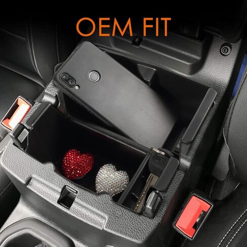 Compatible with 2018-2023 Jeep Wrangler JL JLU & 2020 2021 2022 2023 Jeep Gladiator JT Passenger Storage Tray Organizer Grab Handle Accessory Box in Saudi Arabia