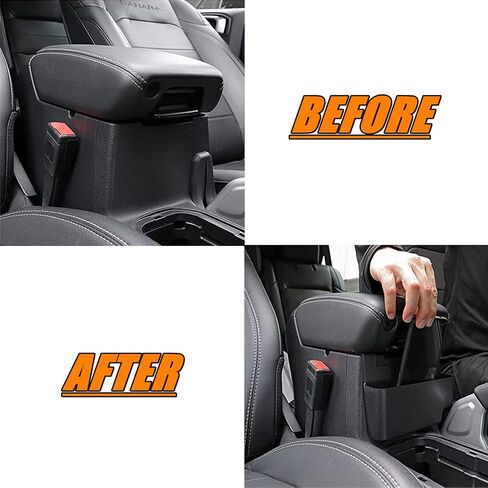 Compatible with 2018-2023 Jeep Wrangler JL JLU & 2020 2021 2022 2023 Jeep Gladiator JT Passenger Storage Tray Organizer Grab Handle Accessory Box in Saudi Arabia