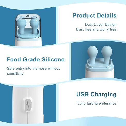 جهاز تخفيف ضغط الأذن، موسع ضغط الأذن المتوازن، تخفيف طنين الأذن للأذنين الرنين رأس مزدوج، تصميم قابس من جانب واحد مع رأس بديل واحد in Kuwait