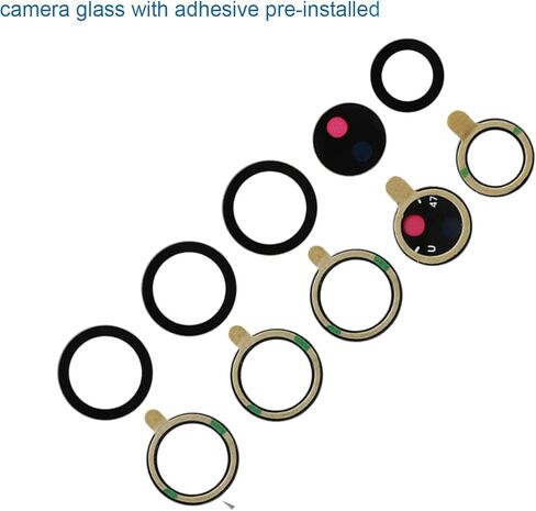 5pcs OEM Original Galaxy S21 Ultra Camera Glass Lens Replacement for Samsung Galaxy S21 Ultra with Adhesive Preinstalled and Repair Tools Kit (5pcs Camera Glass Lens Total) in Kuwait