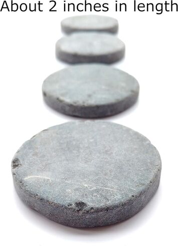 صخور مسطحة للرسم (صخور الرسم) - 10 صخور ناعمة للرسم - طولها 2 بوصة in Kuwait