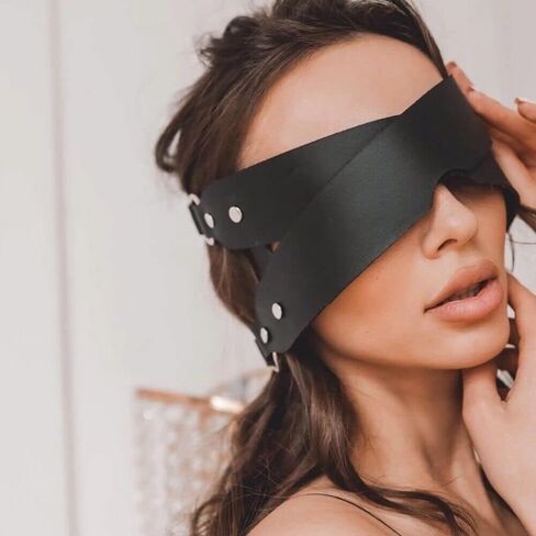 NBMARLS Leather Masks Masquerade Mask for Women Halloween Masks for Adults Animal Half Face Mask Party Mask for Cosplay in Saudi Arabia