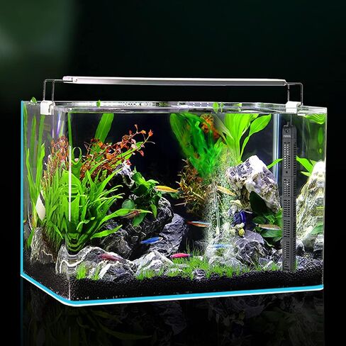 Periha 300W Black Aquarium Heater Fully Submersible Fast Heating Fish Turtle Tank Cuboid Safe Protective Case Heaters Temperature Adjustable for 80 Galloon in Saudi Arabia
