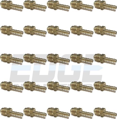 1/4" خرطوم معرف إلى 3/8" 45 درجة ذكر FLARE مستقيم نحاسي مناسب للوقود/الهواء/الماء/النفط/الغاز/WOG (الكمية 01) in Kuwait