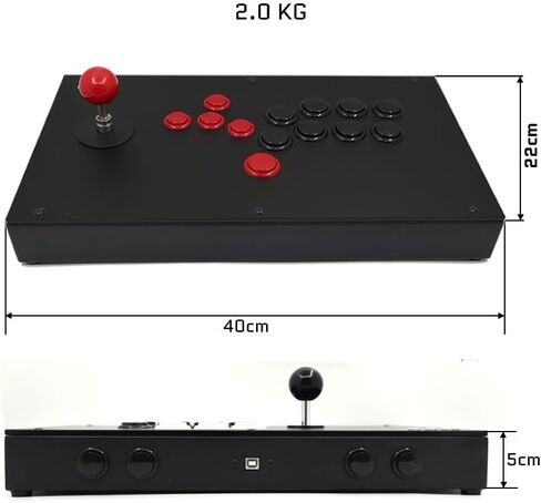 جهاز التحكم في ألعاب FightBox M3-PS4 بدون ذراع تحكم في الألعاب متوافق مع أجهزة الكمبيوتر/PS3/PS4 in Kuwait