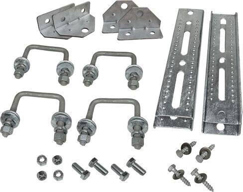 A.A 10" Galvanized Swivel Top Bunk Bracket Kit with Hardware for Boat Trailer, fits 2x3 Cross Members, Heavy Duty in Saudi Arabia