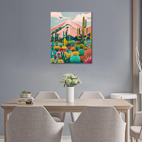 Rebotipy Paint by Number for Adults Atrani Lemons - Amalfi Coast Adults Paint by Number Kits on Canvas Digital Acrylic Paint by Numbers Kits Oil Painting by Numbers for Canvas Art 16x20 Inch in Saudi Arabia