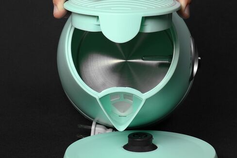 aJOY Professional Designer Series 1.7L Cordless Electric Kettle, BPA Free, 360 Degree Conceal Heating Element, Overheat Protection Control (Green) in Saudi Arabia