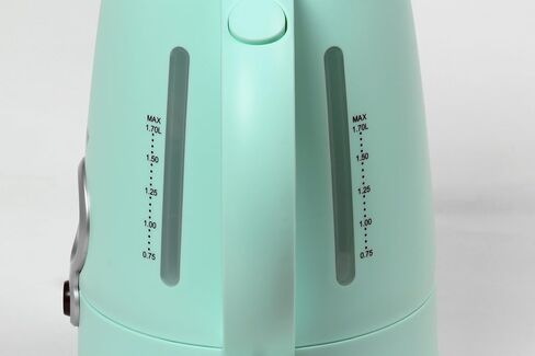 aJOY Professional Designer Series 1.7L Cordless Electric Kettle, BPA Free, 360 Degree Conceal Heating Element, Overheat Protection Control (Green) in Saudi Arabia