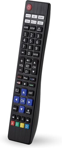 UltraPro Backlit One Touch بديل الاقتران الفوري عن بعد مبرمج مسبقًا لأجهزة Samsung وSony وLG وVizio وRoku TV 2 جهاز 80830 in Kuwait