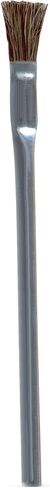 MG Chemicals 855 Technical Cleaning Brush for Electronics, 6" Tin Handle, Horse Hair Bristles, 1/4" Length x 3/8" Width (Bag of 5 Brushes) (855-5) in Saudi Arabia