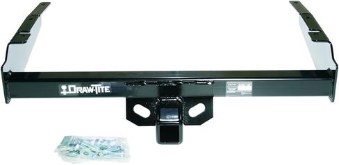 Draw-Tite 41004 Class 4 Trailer Hitch, 2 Inch Receiver, Black, Compatible with 1980-1997 Ford F-350, 1980-1997 Ford F-250, 1980-1996 Ford F-150, 1980-1983 Ford F-100 in Saudi Arabia