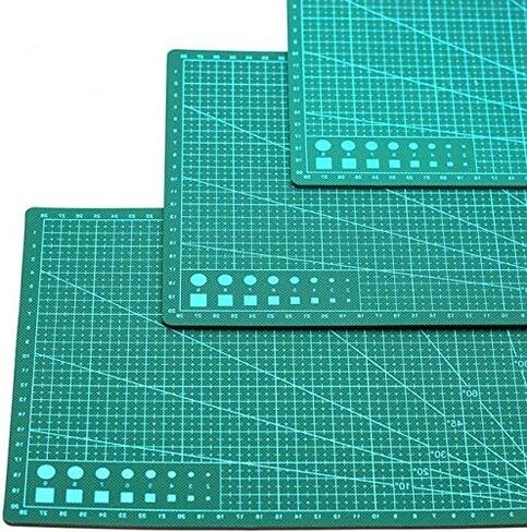 Self-Healing Double-Sided Cutting Mat,PVC Polymer Clay DIY Sculpt Carve Handmade DIY Accessory Cutting Board Plate Platform A4 size in Saudi Arabia