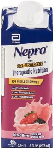 Nepro with Carb Steady Complete Nutrition, Mixed Berry, Case of 24 Containers in Saudi Arabia
