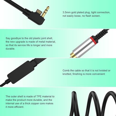 HDTV HD Component Audio Video PSP AV Cable,Composite Cable HD Adapter Compatible with Sony PSP 3000 PSP2000, 1.5M/4.9FT in Kuwait