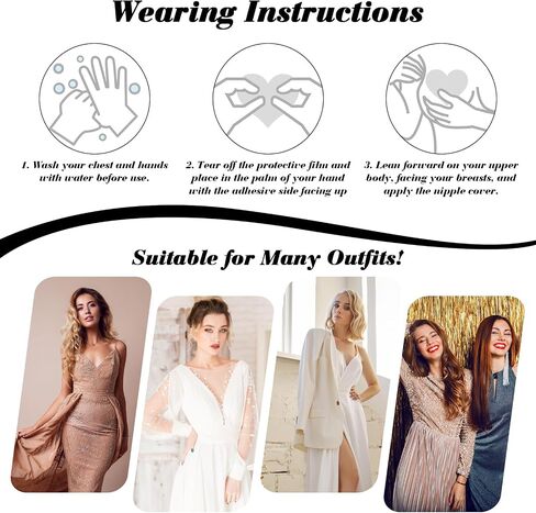 Sibba Glitters Pasties 24 Pcs Breast Covers Sticky Lingerie Accessories Bra Skin Body Coverings Cross Shape Petal Women Rave Party Disposable Reusable Breast Petals Silver Rhinestone in Saudi Arabia