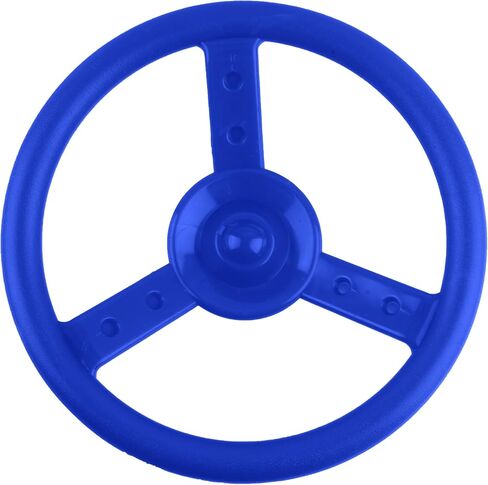 Playground Steering Wheel Accessories Plastic Swingset Steering Wheel Pirate Ship Steering Wheel Playset for Outdoor Backyard Treehouse Playground Jungle Gym (1, Blue) in Saudi Arabia