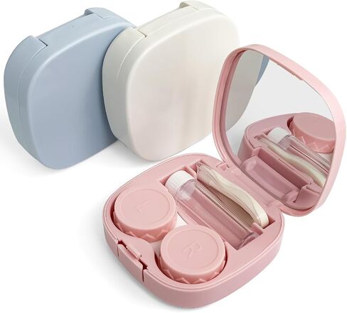 Contact Lens Case, Color Contact Lens Removal Kit - Green Forest Eye in Saudi Arabia