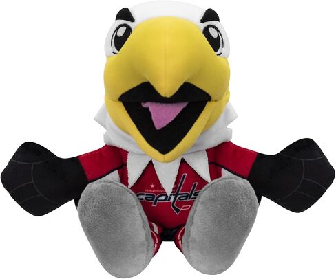 Bleacher Creatures Washington Capitals Slapshot 8 بوصة تميمة كوريشا جالسة من القطيفة - تميمة ناعمة مستوحاة من تشيبي in Saudi Arabia