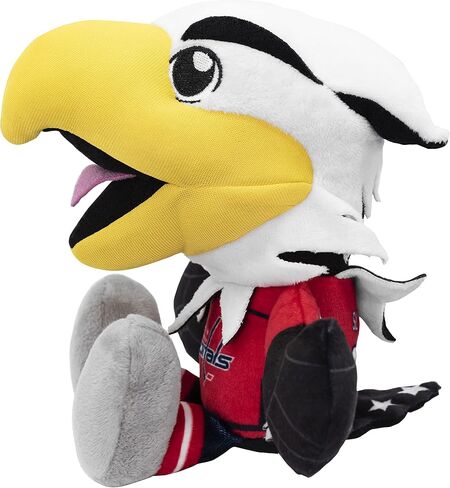 Bleacher Creatures Washington Capitals Slapshot 8 بوصة تميمة كوريشا جالسة من القطيفة - تميمة ناعمة مستوحاة من تشيبي in Saudi Arabia