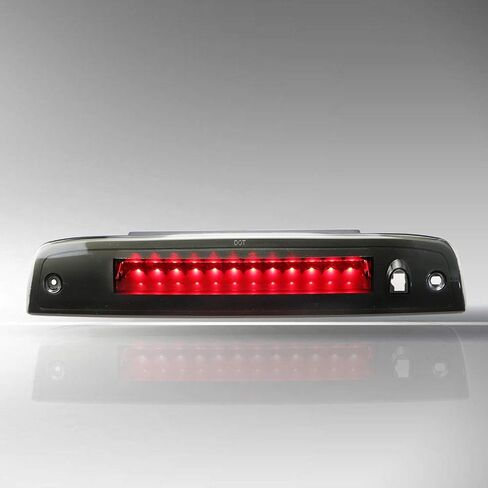 مصباح LED للفرامل الثالثة مناسب لسيارة Ford Expedition 2003-2016، مناسب لسيارة Lincoln Navigatorr 2003-2016، مصباح خلفي عالي التثبيت (عدسة حمراء لغطاء الكروم) in Saudi Arabia