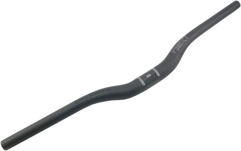 Alfa Pasca 31.8 mtb downhill handlebar flat bike handlebars mountain bike handlebars 3K glossy mountain bike flat handlebar carbon 620mm in Saudi Arabia