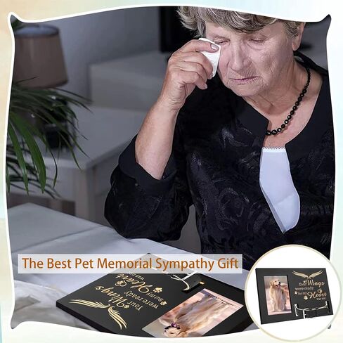 Pet Memorial Gifts, Wooden Personalized Dog Cat Memorial Picture Frame, Dog or Cat Memorial Gifts, Pet Loss Gifts, Loss of Dog Sympathy Gift, Dog Bereavement Gifts, Dog Remembrance Gift, Collar Mount in Saudi Arabia