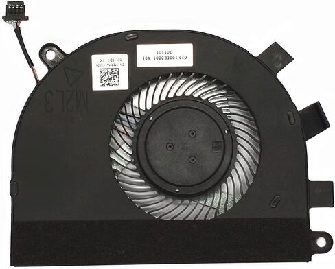مروحة تبريد وحدة المعالجة المركزية للكمبيوتر المحمول Dell Inspiron 5584 15-5584 Dell Latitude 3400 3500 Series 0T6RHW DFS5K12214161H FL82 DC5V 0.5A مروحة حديقة منحوتة للديكور الخارجي in Kuwait