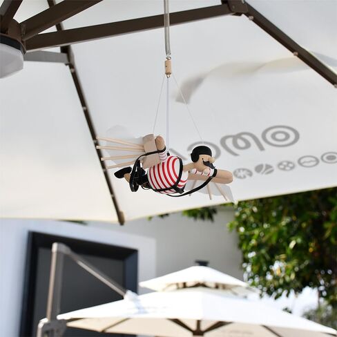 ديكور غرفة متنقلة للأطفال، ديكور منزلي معلق مصنوع يدويًا، ديكور جمالي للحديقة والفناء والتخييم، ديكور فريد من نوعه للحديقة والفناء والتخييم في الخارج، ديكور منزلي خشبي مصنوع يدويًا in Kuwait