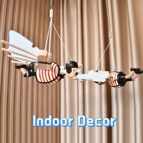 ديكور غرفة متنقلة للأطفال، ديكور منزلي معلق مصنوع يدويًا، ديكور جمالي للحديقة والفناء والتخييم، ديكور فريد من نوعه للحديقة والفناء والتخييم في الخارج، ديكور منزلي خشبي مصنوع يدويًا in Kuwait