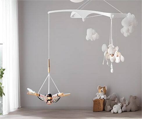 ديكور غرفة متنقلة للأطفال، ديكور منزلي معلق مصنوع يدويًا، ديكور جمالي للحديقة والفناء والتخييم، ديكور فريد من نوعه للحديقة والفناء والتخييم في الخارج، ديكور منزلي خشبي مصنوع يدويًا in Kuwait