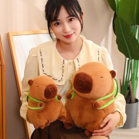 Capybara Stuffed Animal, Capybara Plush Toy Cute Capybara Plushie Pillow Doll Gift for Kids and Home Decoration, 17inch in Saudi Arabia