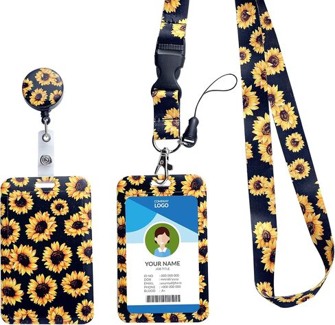 Teacher Lanyards for Id Badges Card and Keys-Fashionable ID Card Holders with Retractable Lanyards-Soft Fiber,Wallet-Cute Neck for Women,Teens,Nurse,Teacher,Coach(Black Marble) in Saudi Arabia