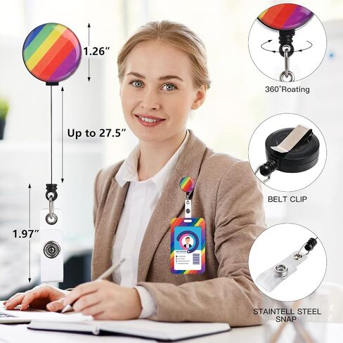 Teacher Lanyards for Id Badges Card and Keys-Fashionable ID Card Holders with Retractable Lanyards-Soft Fiber,Wallet-Cute Neck for Women,Teens,Nurse,Teacher,Coach(Black Marble) in Saudi Arabia