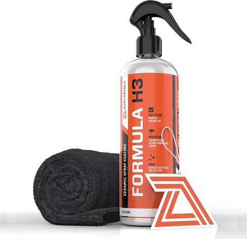Formula H3 Nano Ceramic Coating For Cars - Car Wax Spray 8oz - Nano Ceramic Spray Coating for Cars - Ceramic Nano Spray Wax - Ceramic Car Coating Spray in Saudi Arabia
