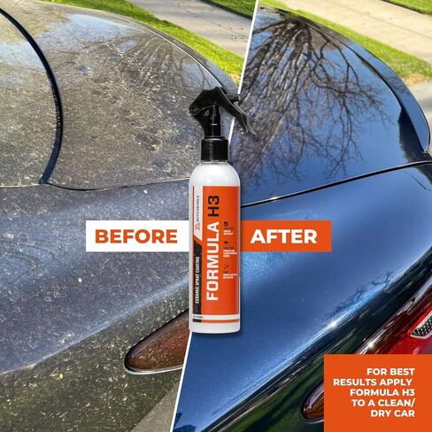 Formula H3 Nano Ceramic Coating For Cars - Car Wax Spray 8oz - Nano Ceramic Spray Coating for Cars - Ceramic Nano Spray Wax - Ceramic Car Coating Spray in Saudi Arabia