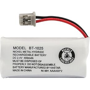 Kastar 2-Pack BT-1025 Battery Compatible with Uniden DECT2185 DECT2185-2 DECT2185-3 DECT2188 DECT2188-2 DECT2188-3 DECT2188-4 DECT2188-5 DECT2662 DECT2662-2 DECT2882 DECT2882-2 DECT2882-3 DECT2888 in Kuwait