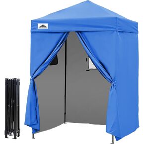 EAGLE PEAK Flex Ultra Compact 4x4 Changing Room, Pop-up Canopy, Sun Shelter, Portable Privacy Canopy Cabana for Pool, Fashion Photoshoots, or Camping, White in Saudi Arabia
