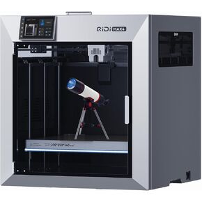 QIDI Max4 Combo 3D Printer, 390×390×340mm Large Build Volume, 65℃ Heated Chamber FDM 3D Printers, Max 800mm/s High Speed, Supports Up to 16-Colors/Multi Materials with QIDI BOX, Auto Bed Leveling in Saudi Arabia