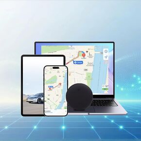 جهاز تعقب GPS للسيارات والمركبات، بدون رسوم شهرية، لا يتطلب بطاقة SIM، عمر بطارية 365 يومًا، جهاز تعقب GPS مغناطيسي صغير مخفي، مقاوم للماء، للسيارات والحيوانات الأليفة والأطفال والأمتعة ونظام التشغيل iOS فقط (أسود) in Kuwait