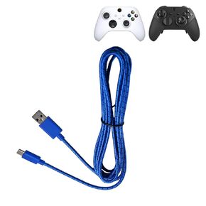 2.7M 9FT Long Elite Controller USB Type-C Charging Cable Multilayer Braided Line(Blue), Compatible for Xbox Series S/X,Compatible with Xbox Elite Series 2 Controller Charging Cord in Kuwait